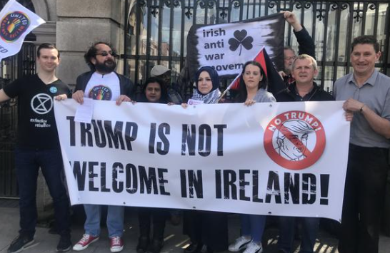 I’M WITH THE IRISH STAND AGAINST TRUMP
